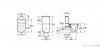 Roca Inspira Round Rimless WC kompakt beżowy A342526650/A341520650/A80152265B